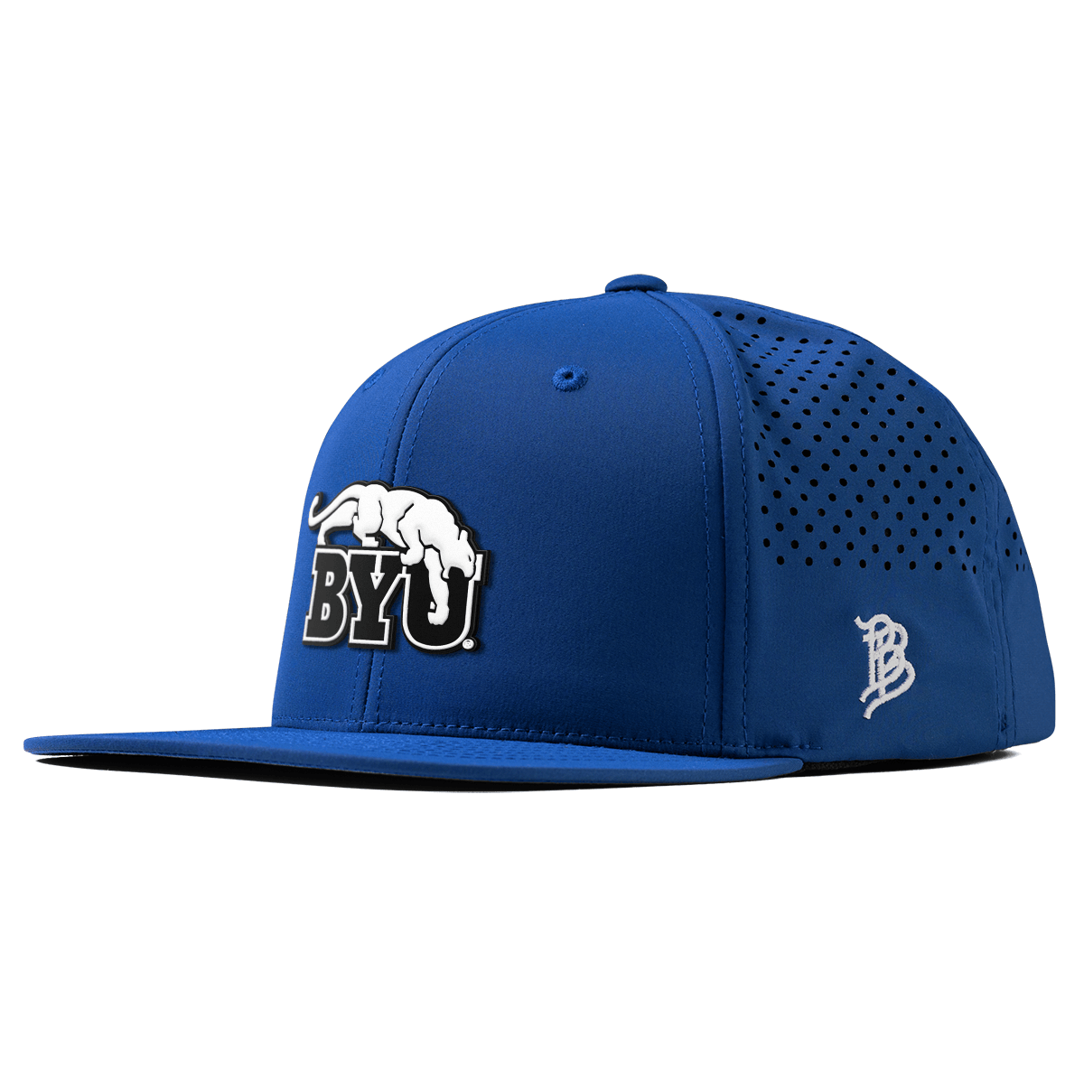 Brigham Young University "Vintage BYU Cougars" Flat Performance Royal