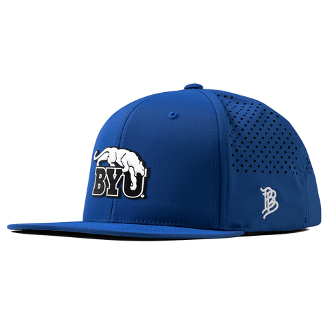 Brigham Young University "Vintage BYU Cougars" Flat Performance Royal