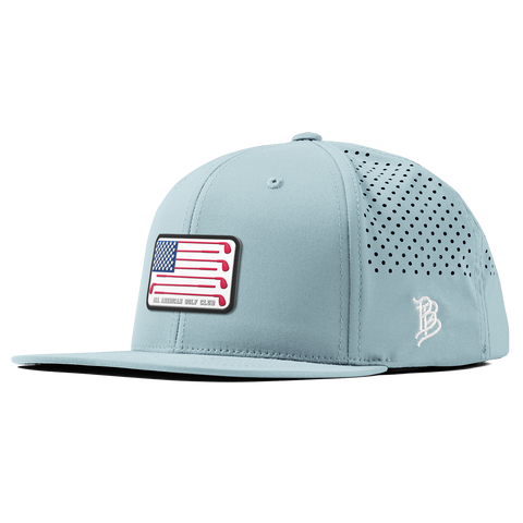 Hailey Ostrom "All American Golf Club" Flat Performance Sky Blue