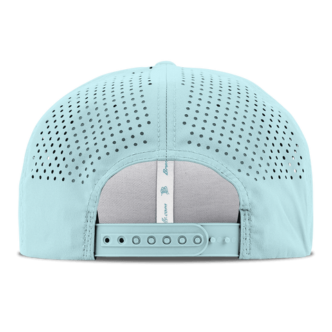 Dad Life Script Flat Performance Back Sky Blue