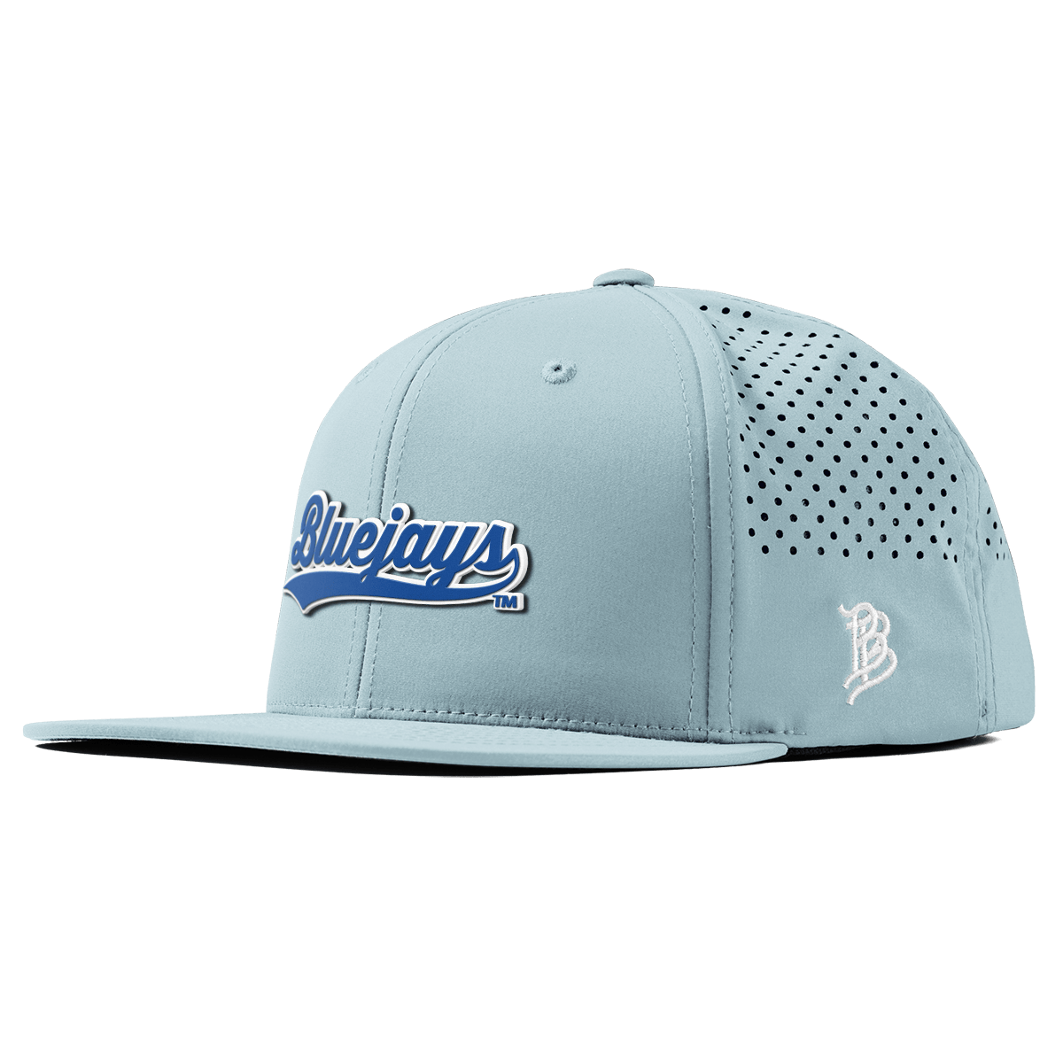 Creighton University "Bluejays Script" Flat Performance Sky Blue