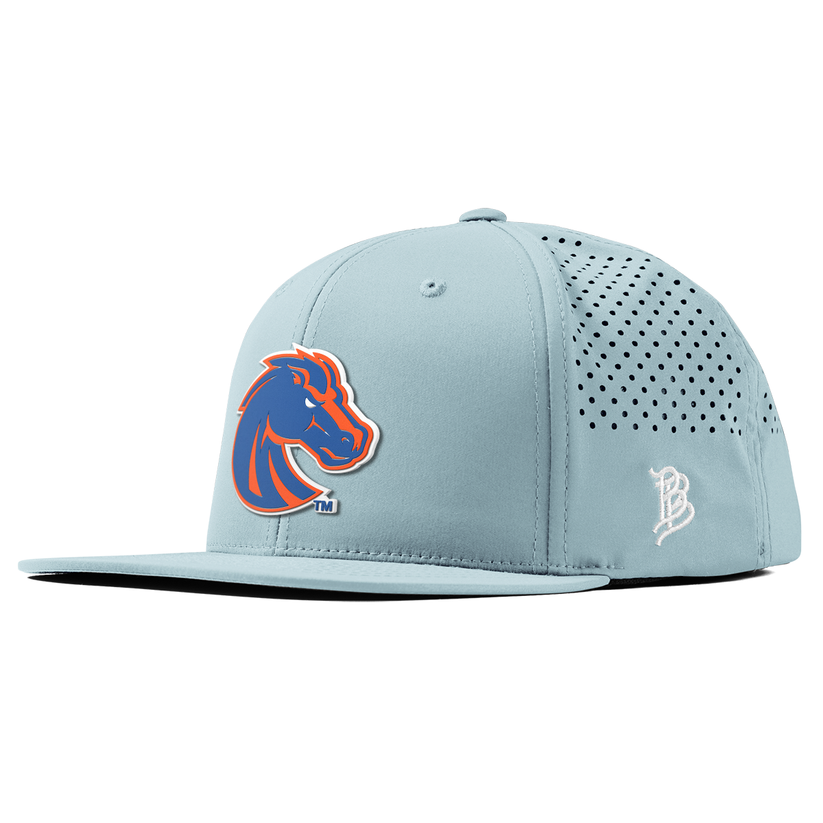 Boise State University "Boise State Broncos Orange" Flat Performance Sky Blue
