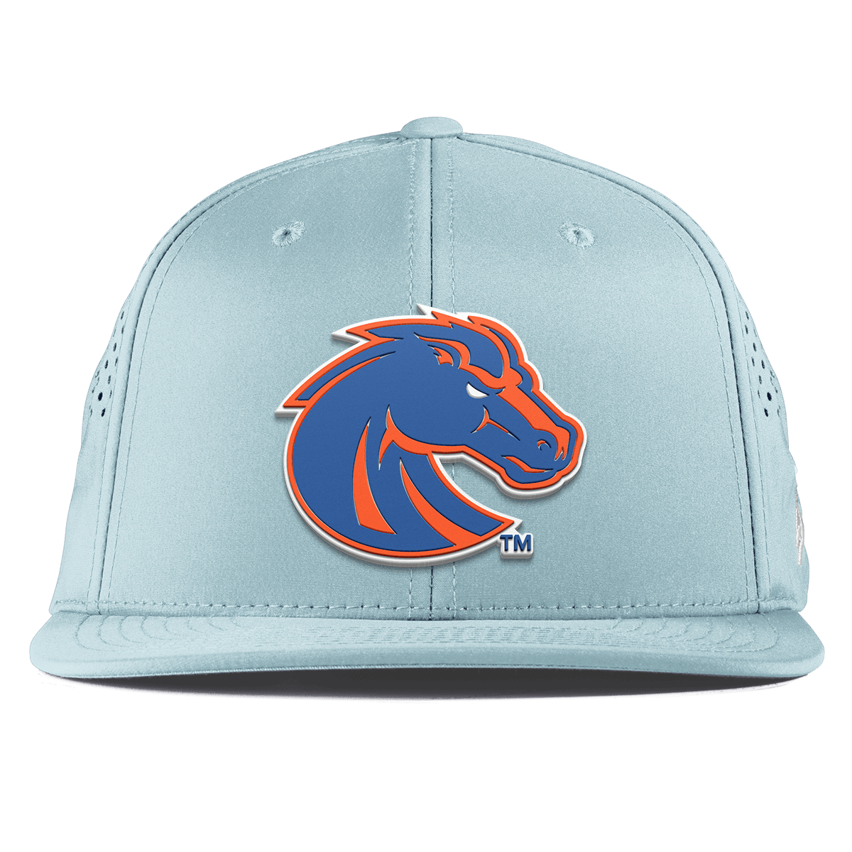 Boise State University "Boise State Broncos Orange" Flat Performance Sky Blue
