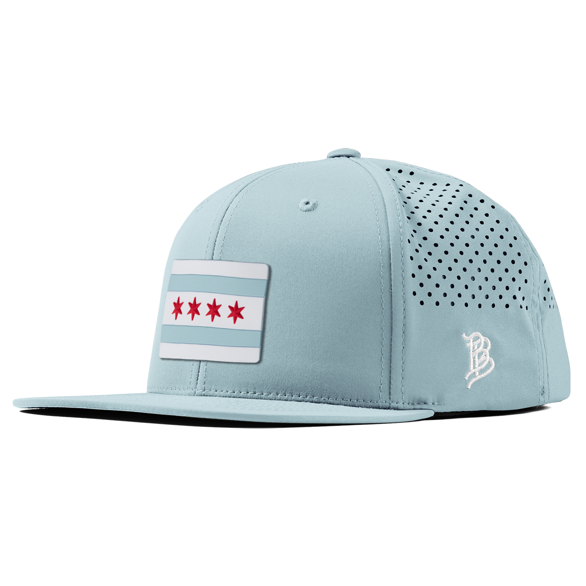 Chicago Flag Flat Performance Sky Blue