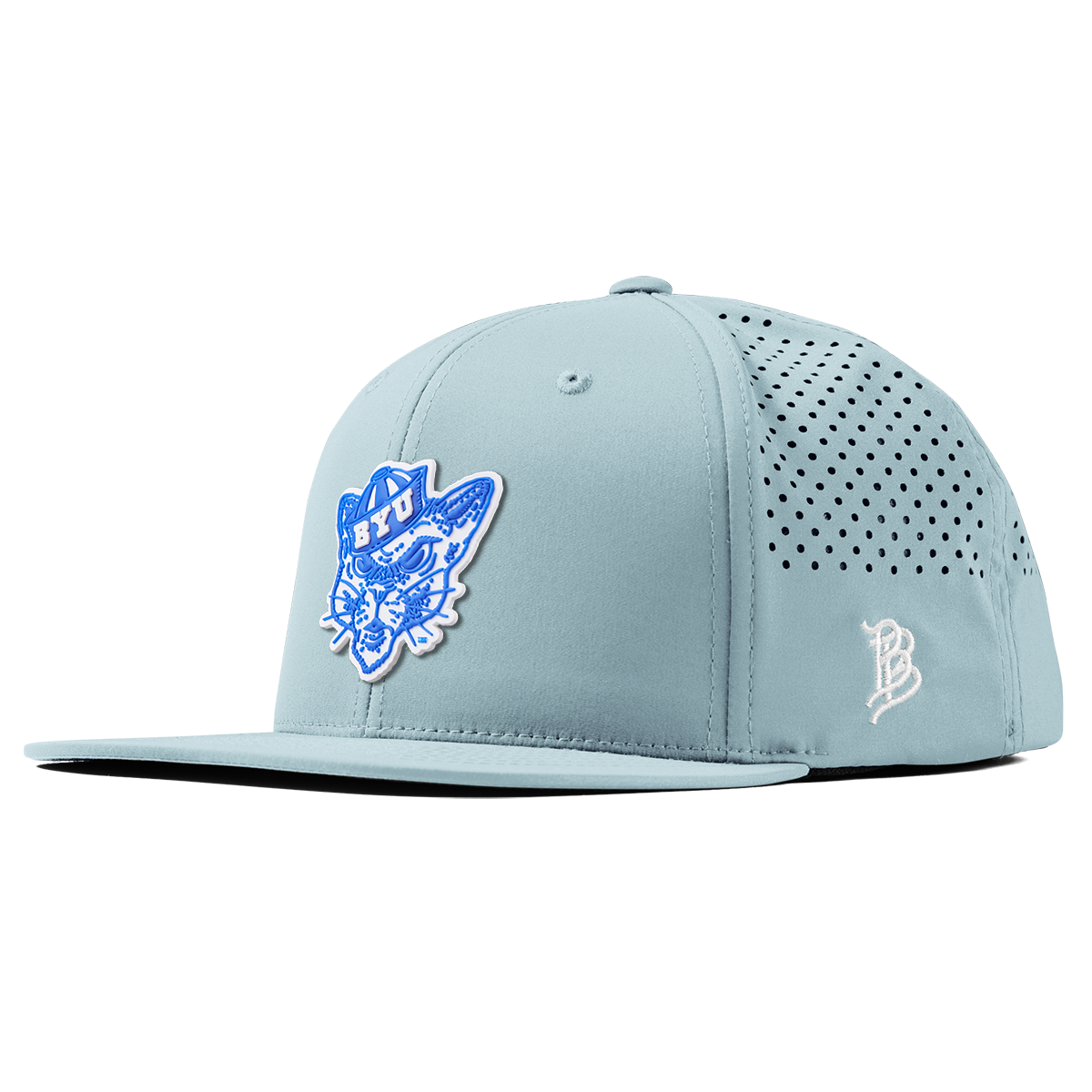 BYU "Cosmo The Cougar" Flat Performance Sky Blue