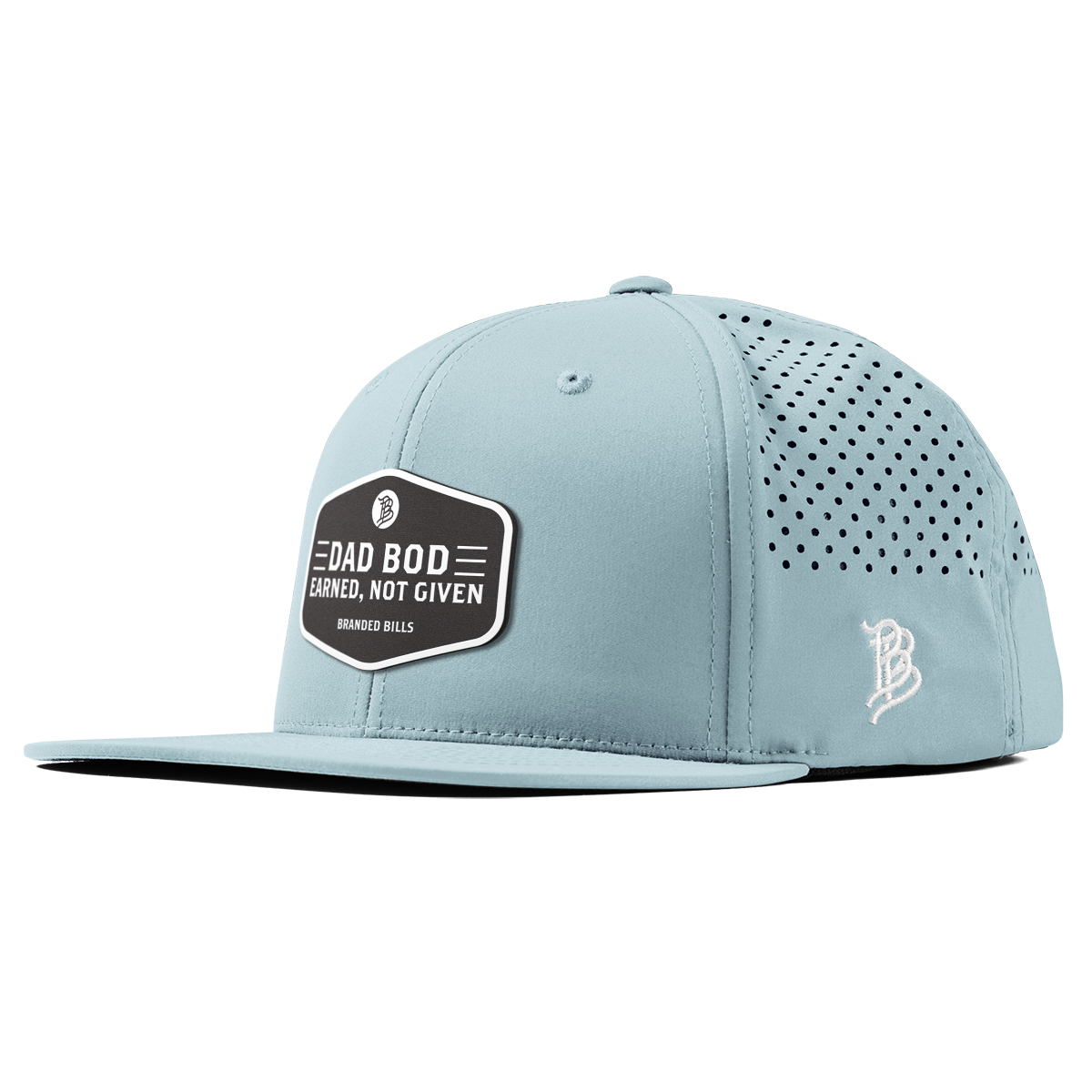 Dad Bod Flat Performance Sky Blue