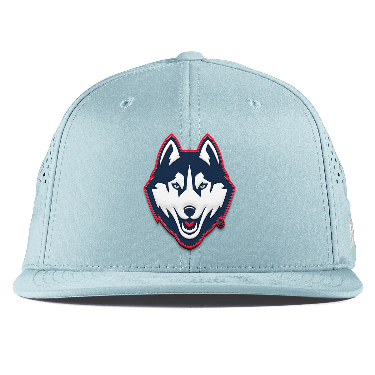 University of Connecticut "Huskies Mascot" Flat Performance Sky Blue