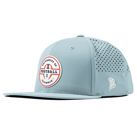 University of Illinois "Illinois Football Legacy" Flat Performance Sky Blue