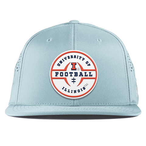 University of Illinois "Illinois Football Legacy" Flat Performance Sky Blue