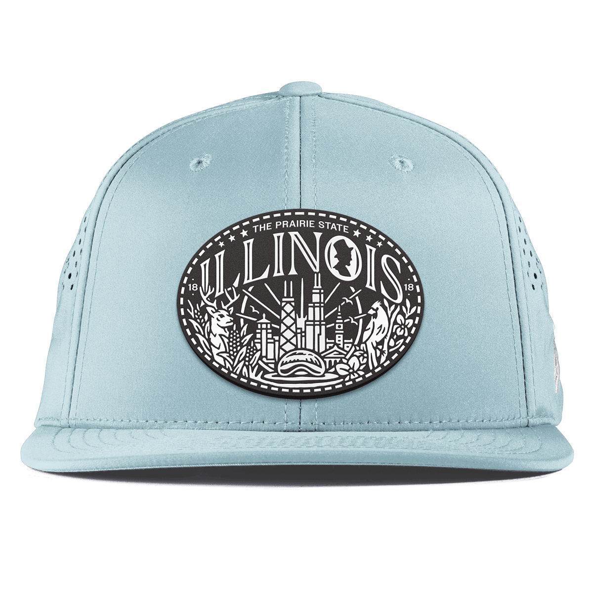 Illinois Traveler Flat Performance Sky Blue