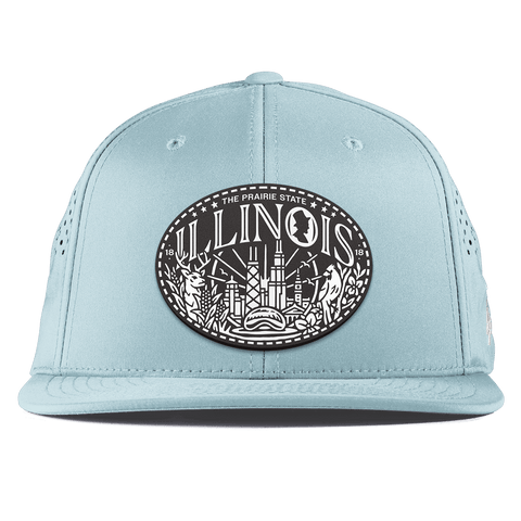 Illinois Traveler Flat Performance Sky Blue