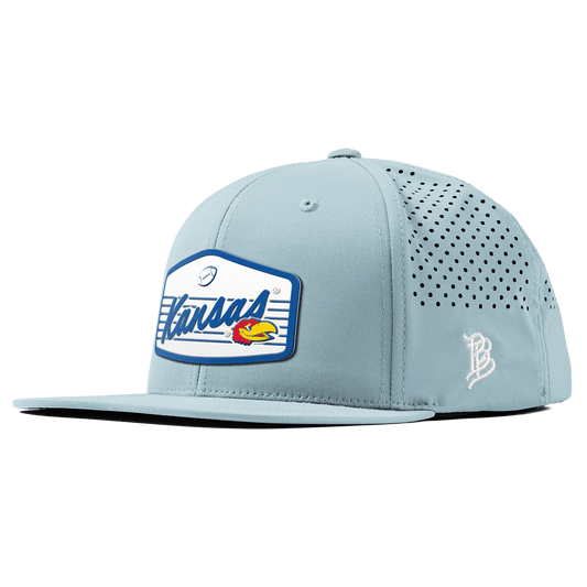 University of Kansas "Jayhawks Football" Flat Performance Sky Blue