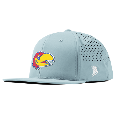 University of Kansas "KU Big Jay" Flat Performance Sky Blue