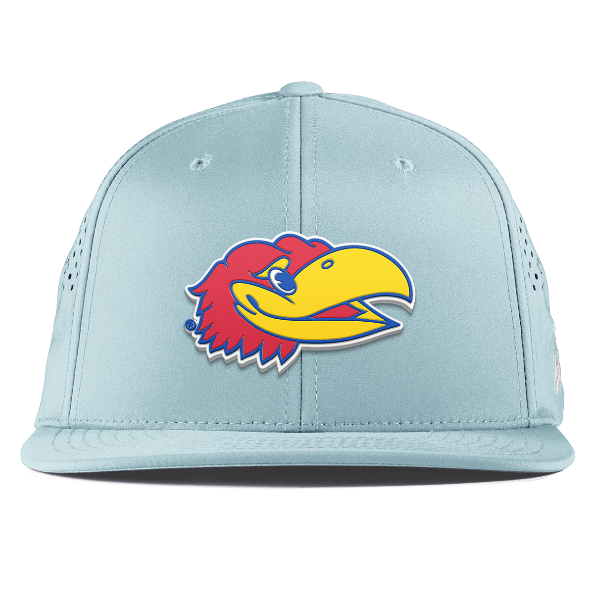 University of Kansas "KU Big Jay" Flat Performance Sky Blue