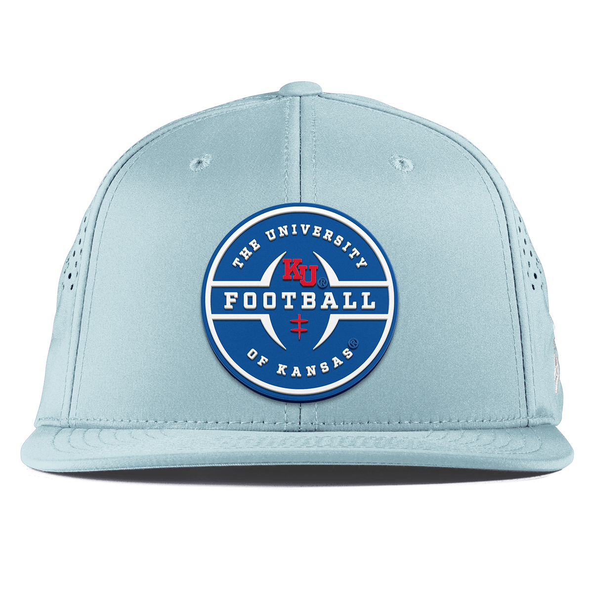 University of Kansas "Kansas Football Legacy" Flat Performance Sky Blue