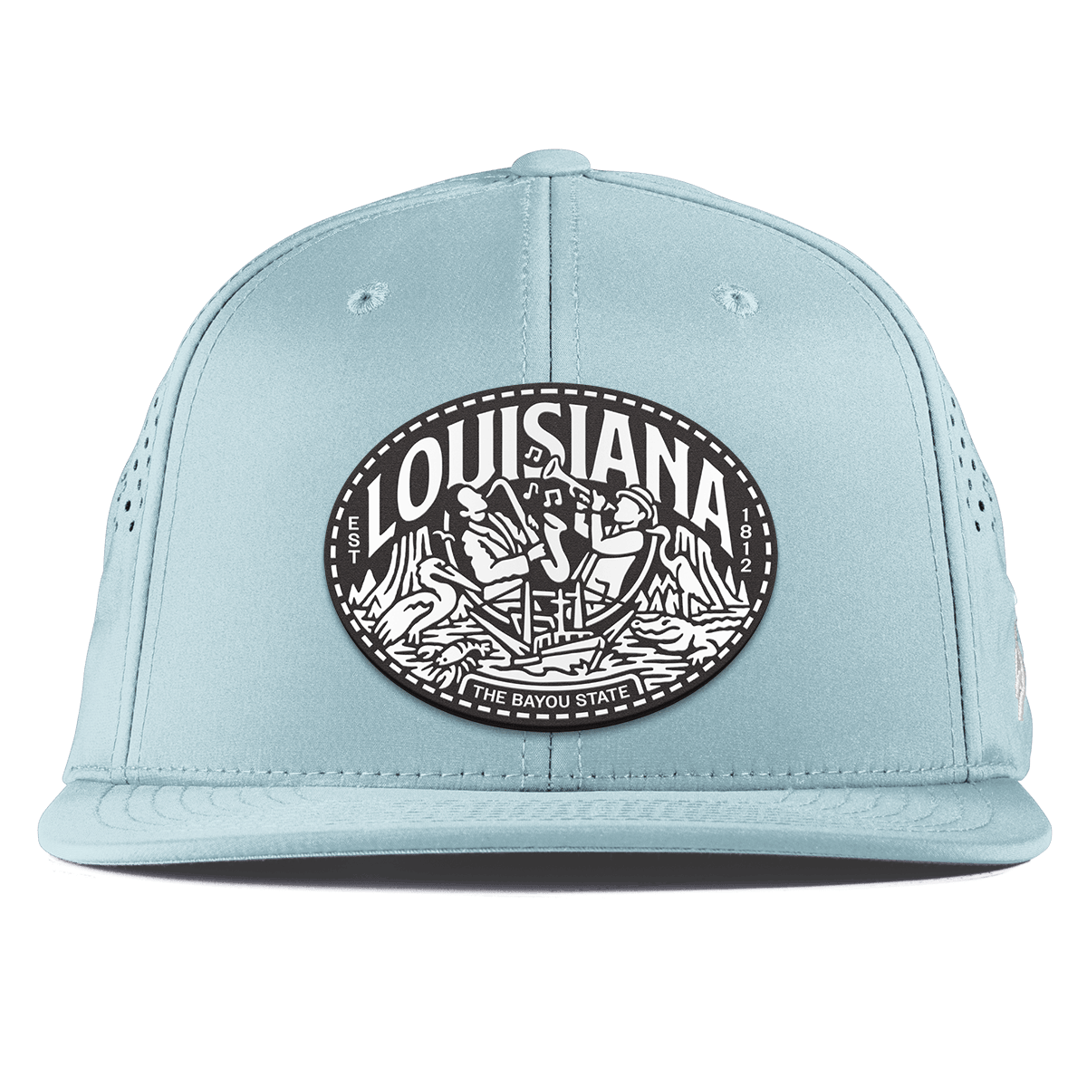 Louisiana Traveler Flat Performance Sky Blue