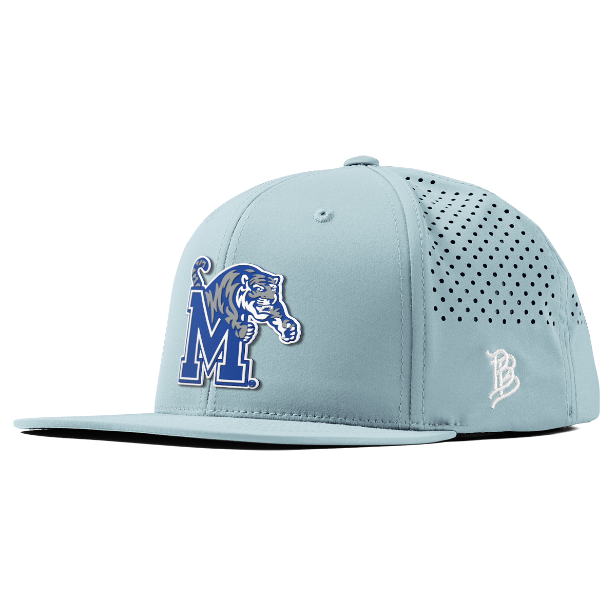 University of Memphis "Memphis Team Logo" Flat Performance Sky Blue
