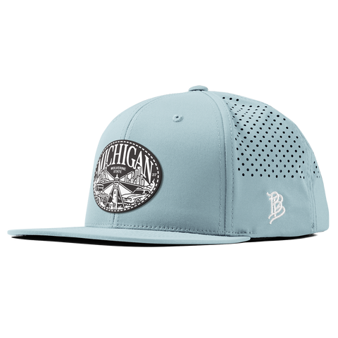 Michigan Traveler Flat Performance Sky Blue