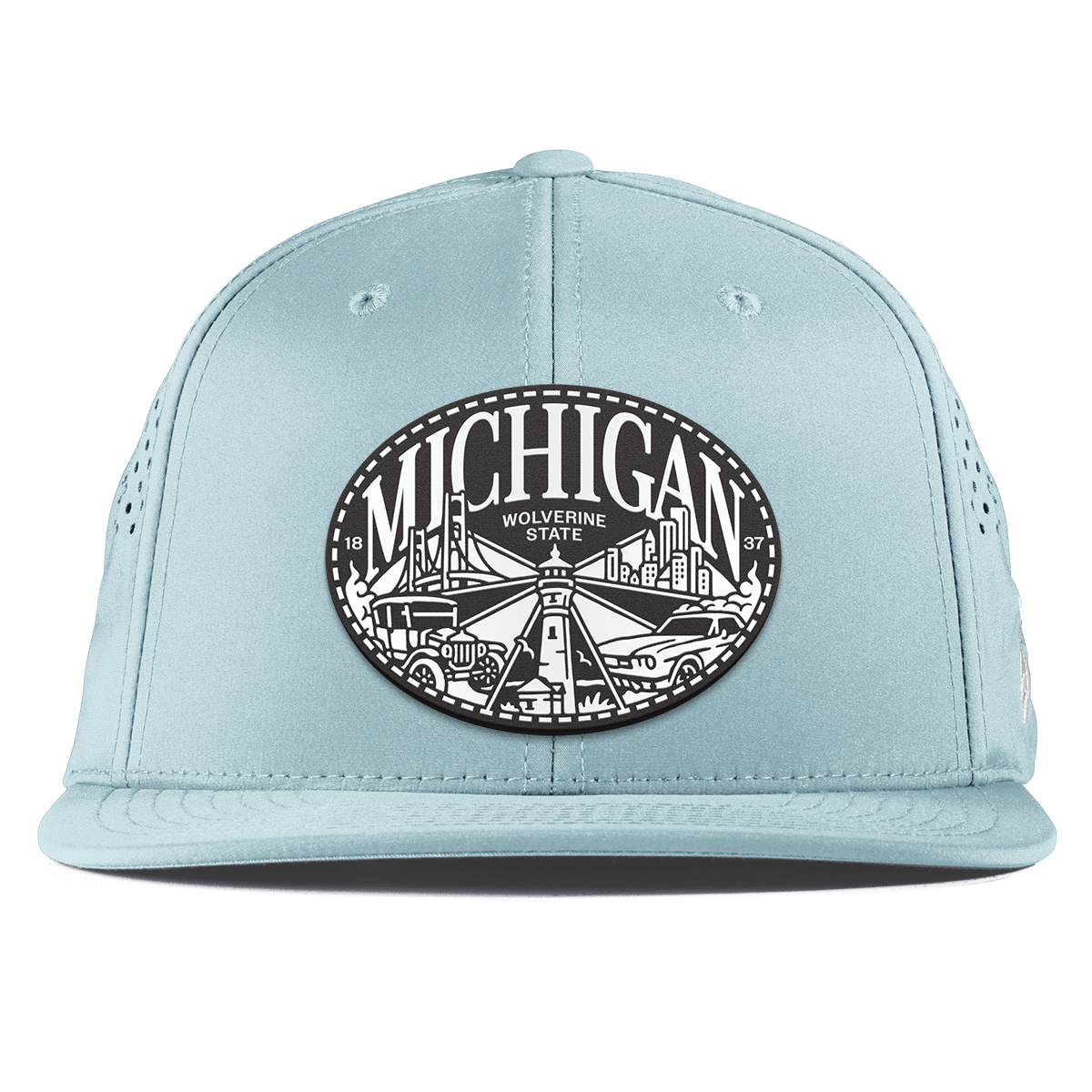 Michigan Traveler Flat Performance Sky Blue