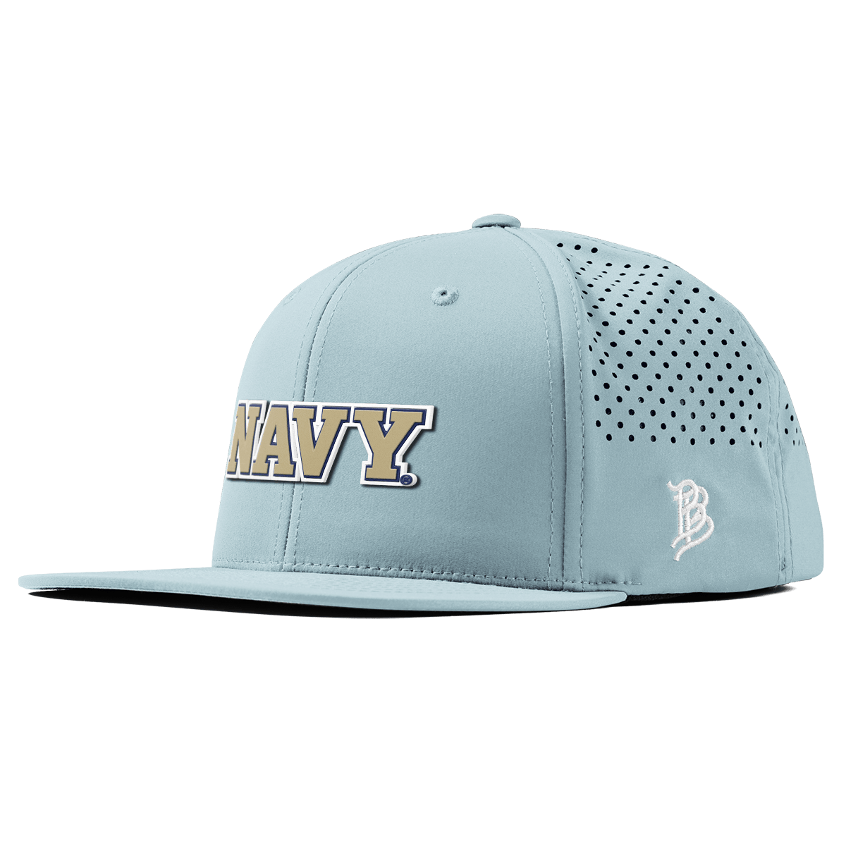 United States Naval Academy "Naval Academy Block" Flat Performance Sky Blue