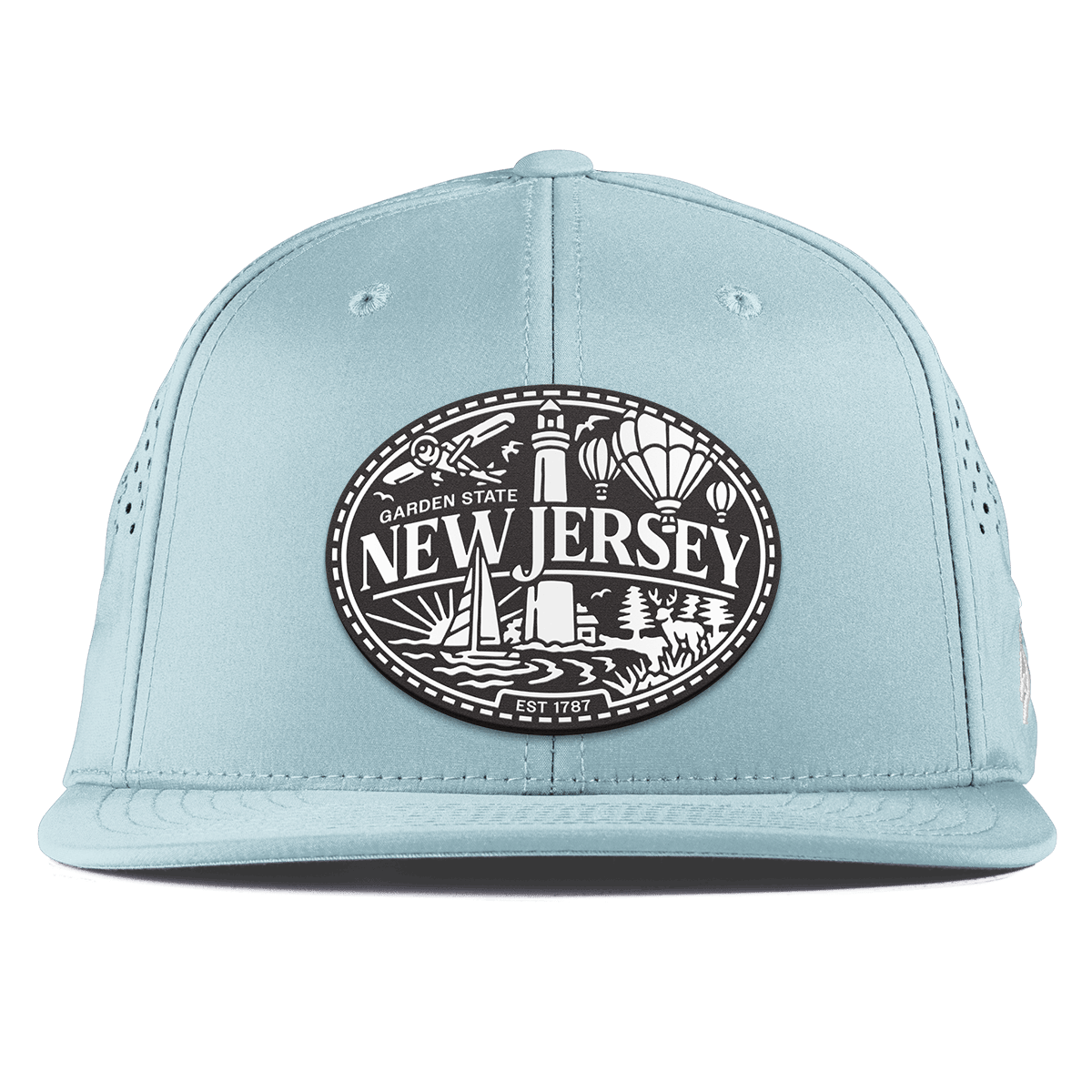 New Jersey Traveler Flat Performance Sky Blue