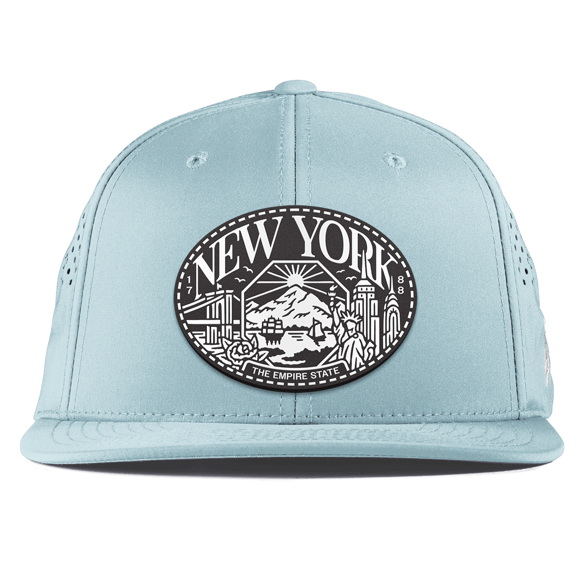 New York Traveler Flat Performance Sky Blue