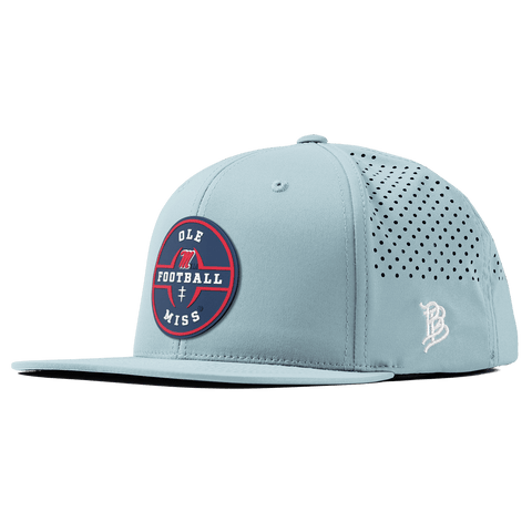 University of Mississippi "Ole Miss Football Legacy" Flat Performance Sky Blue