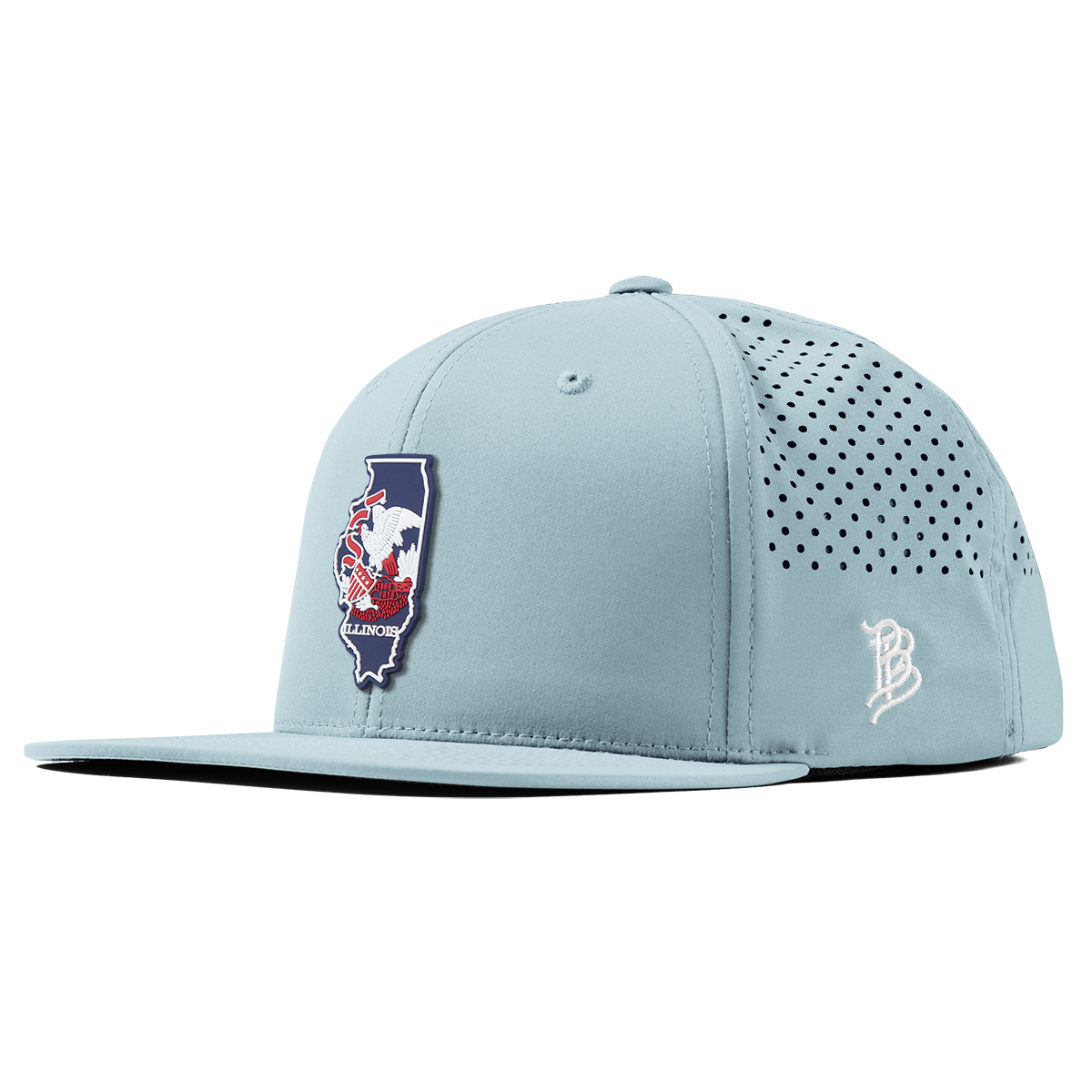 Illinois Patriot Series Flat Performance Sky Blue