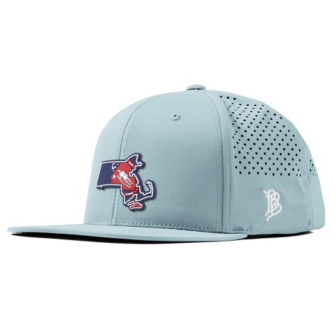 Massachusetts Patriot Series Flat Performance Sky Blue