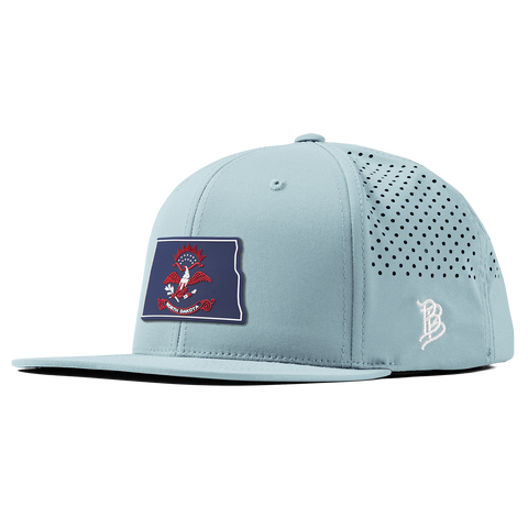 North Dakota Patriot Series Flat Performance Sky Blue
