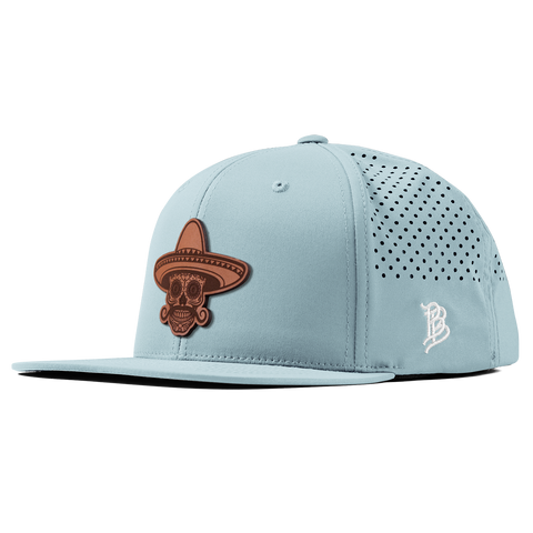 Sombrero Skull Flat Performance Sky Blue