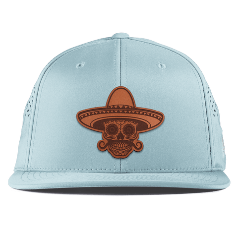 Sombrero Skull Flat Performance Sky Blue