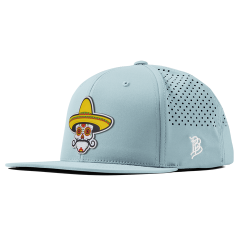 Sombrero Skull PVC Flat Performance Sky Blue