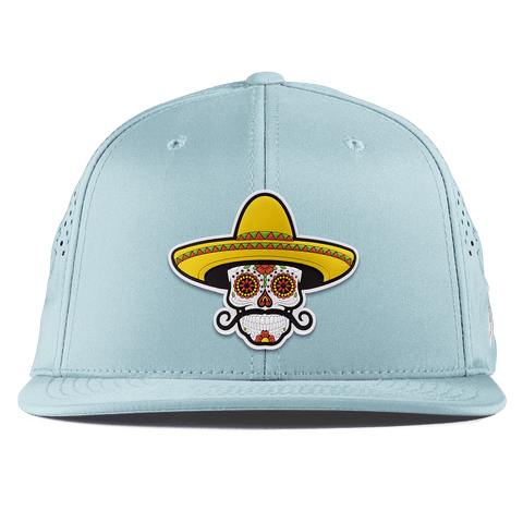 Sombrero Skull PVC Flat Performance Sky Blue
