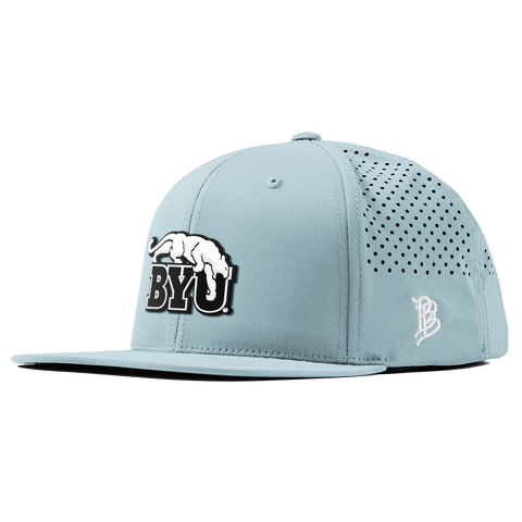 Brigham Young University "Vintage BYU Cougars" Flat Performance Sky Blue