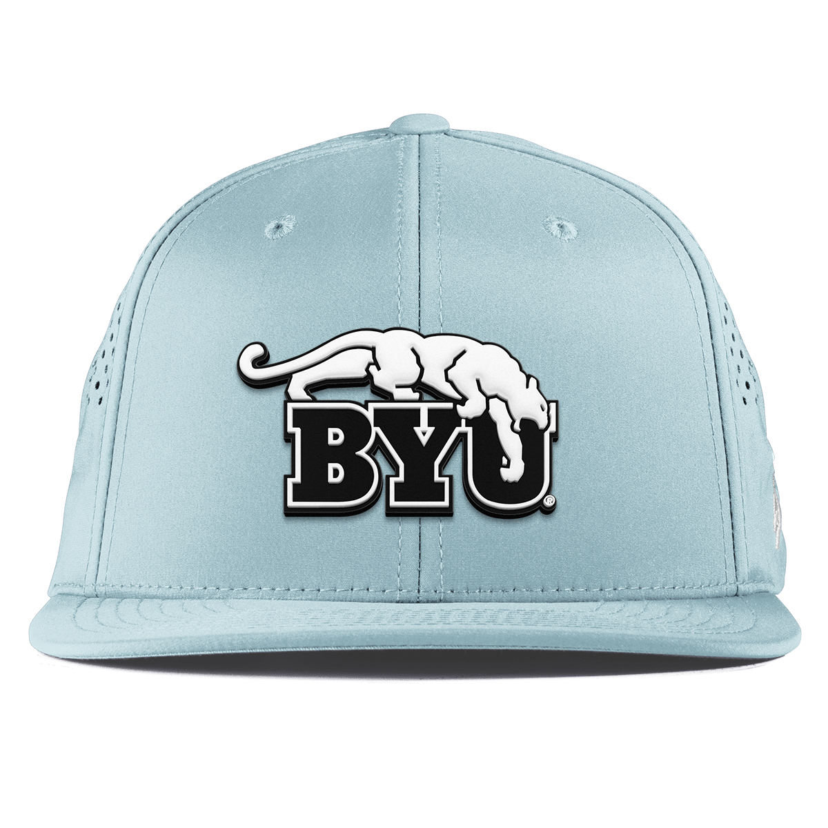 Brigham Young University "Vintage BYU Cougars" Flat Performance Sky Blue