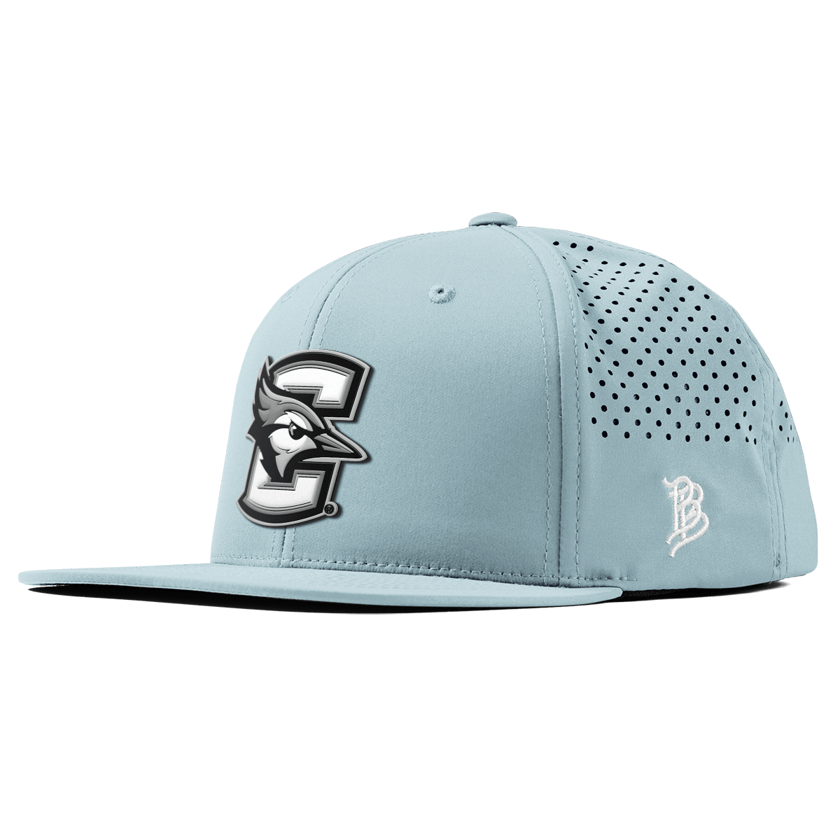 Creighton University "Vintage Creighton Block" Flat Performance Sky Blue