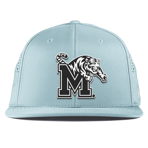 University of Memphis "Vintage Memphis Team Logo" Flat Performance Sky Blue