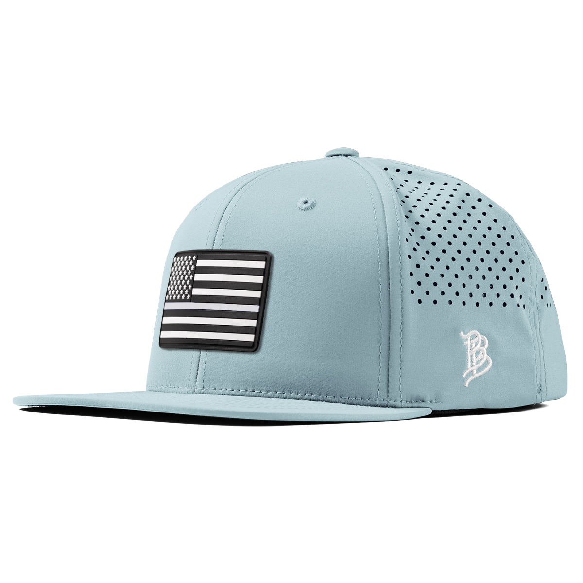 Vintage Old Glory Flat Performance Sky Blue