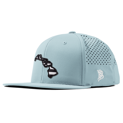 Hawaii Vintage Flat Performance Sky Blue