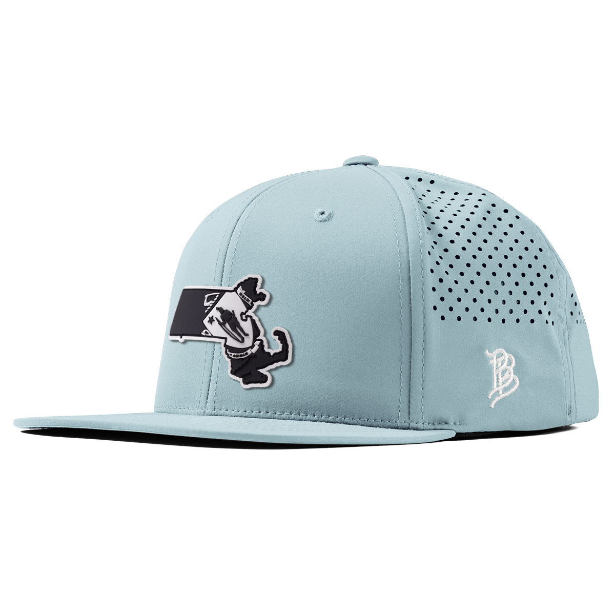 Massachusetts Vintage Flat Performance Sky Blue