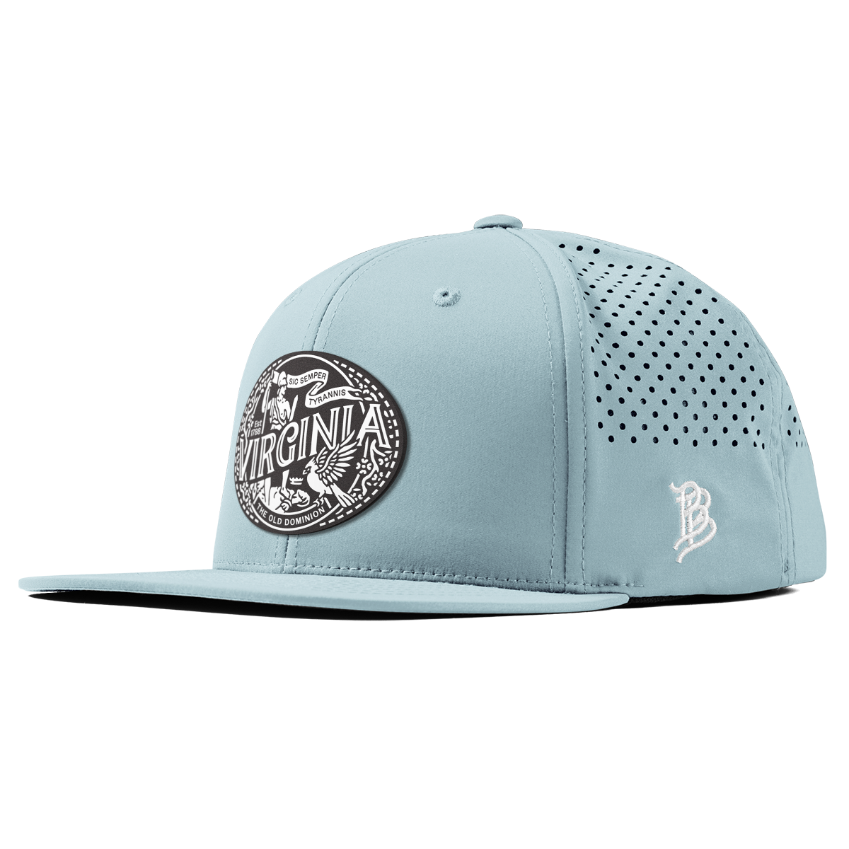 Virginia Traveler Flat Performance Sky Blue