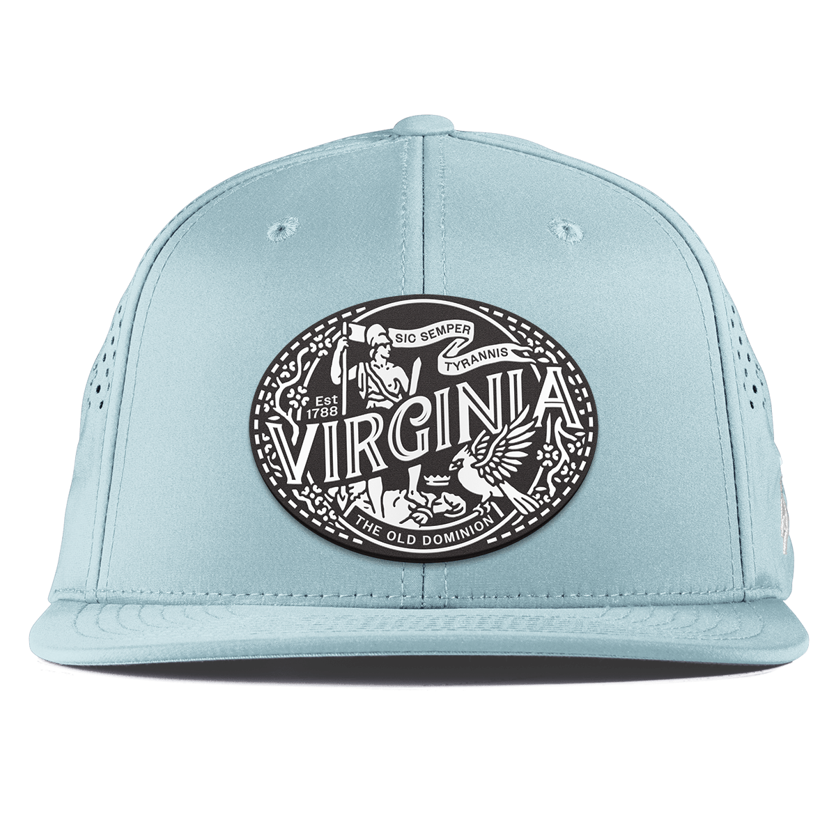 Virginia Traveler Flat Performance Sky Blue