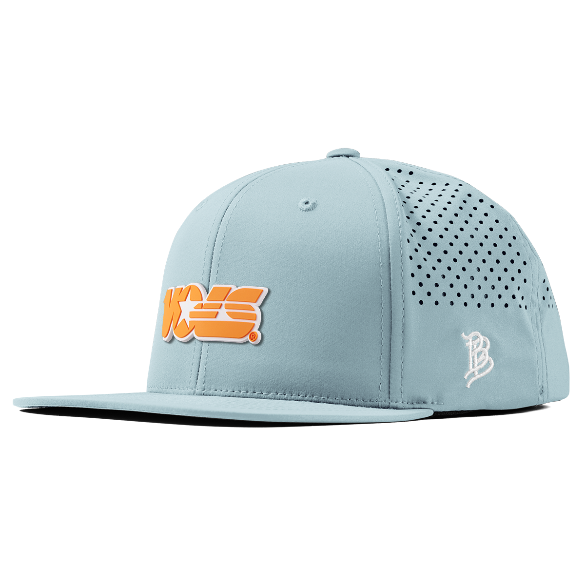 University of Tennessee "Tennessee Vols Block" Flat Performance Sky Blue