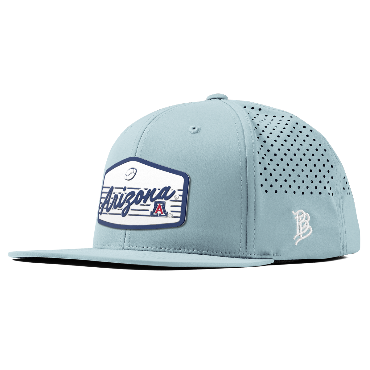 University of Arizona "Wildcats Football" Flat Performance Sky Blue