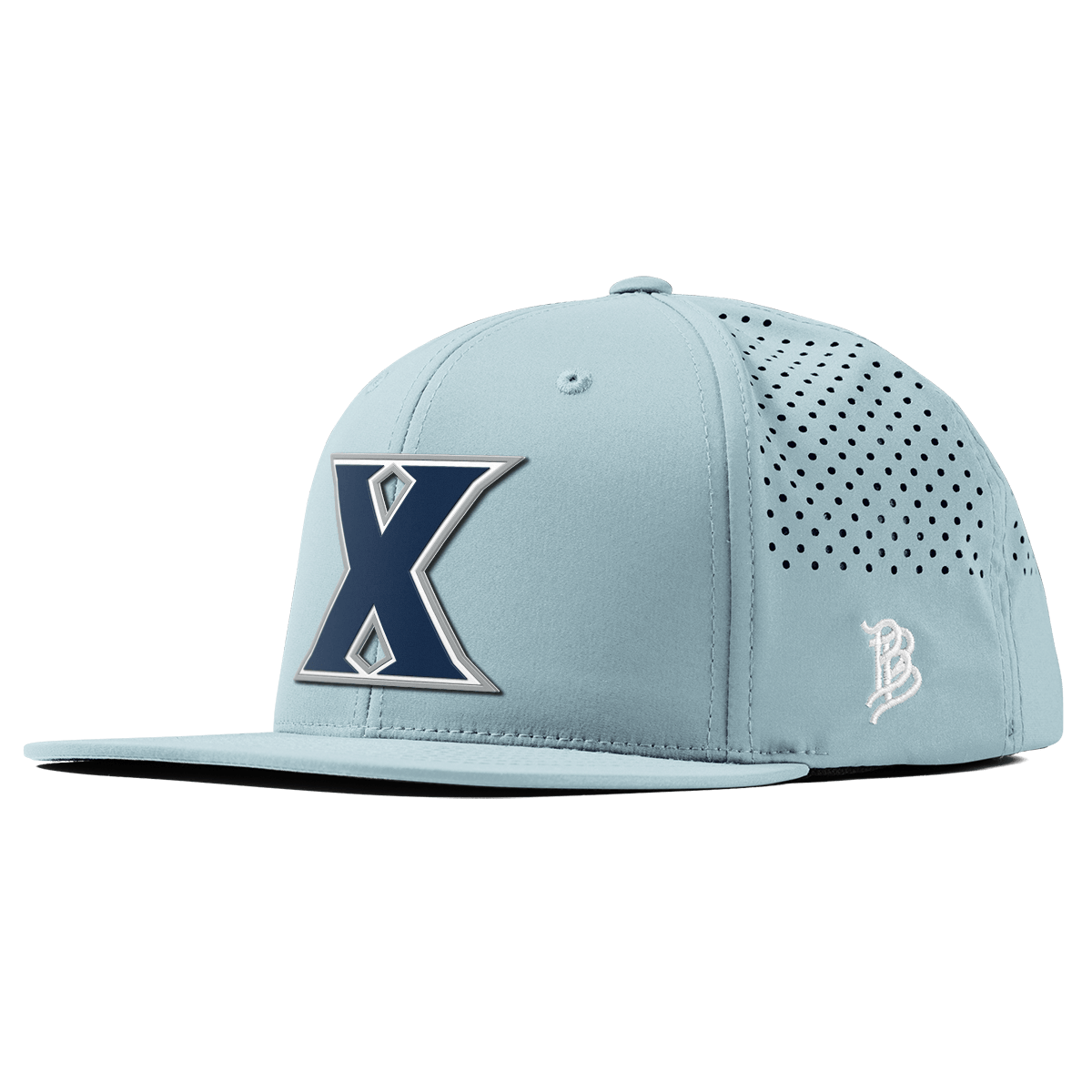 Xavier University "Xavier Block" Flat Performance Sky Blue