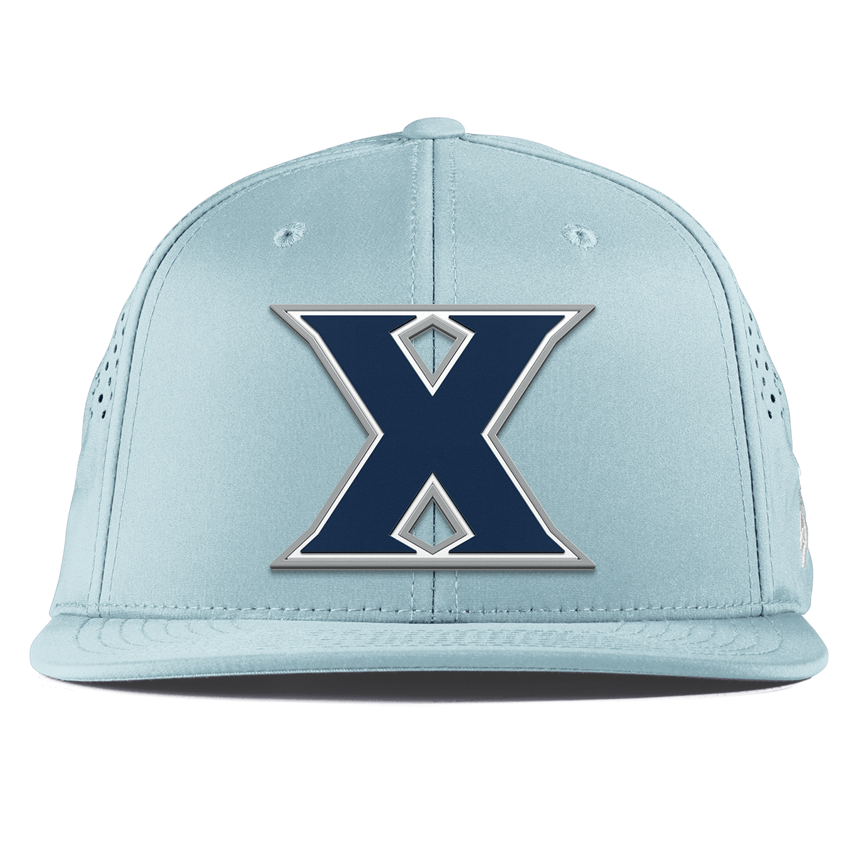 Xavier University "Xavier Block" Flat Performance Sky Blue