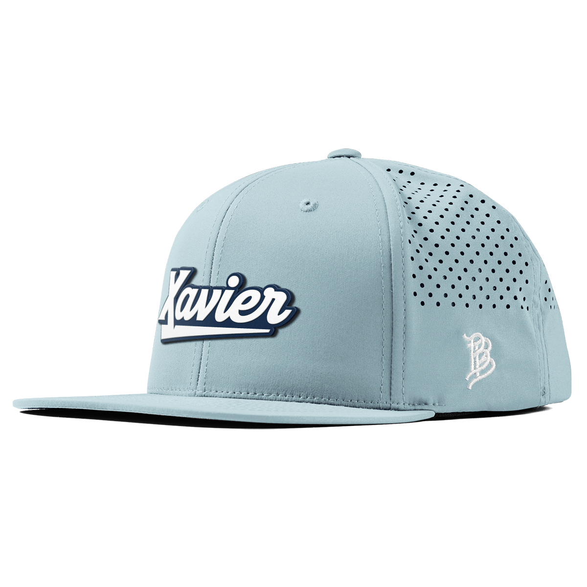 Xavier University "Xavier Script" Flat Performance Sky Blue