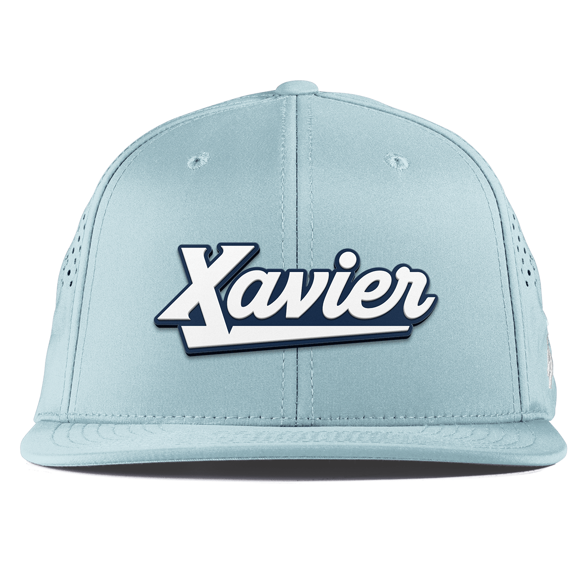 Xavier University "Xavier Script" Flat Performance Sky Blue