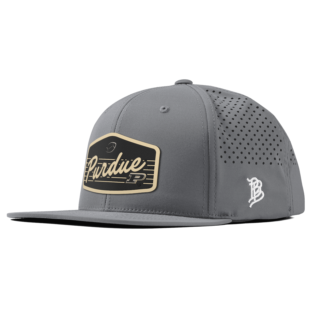 Purdue University "Boilermakers Football" Flat Performance Slate